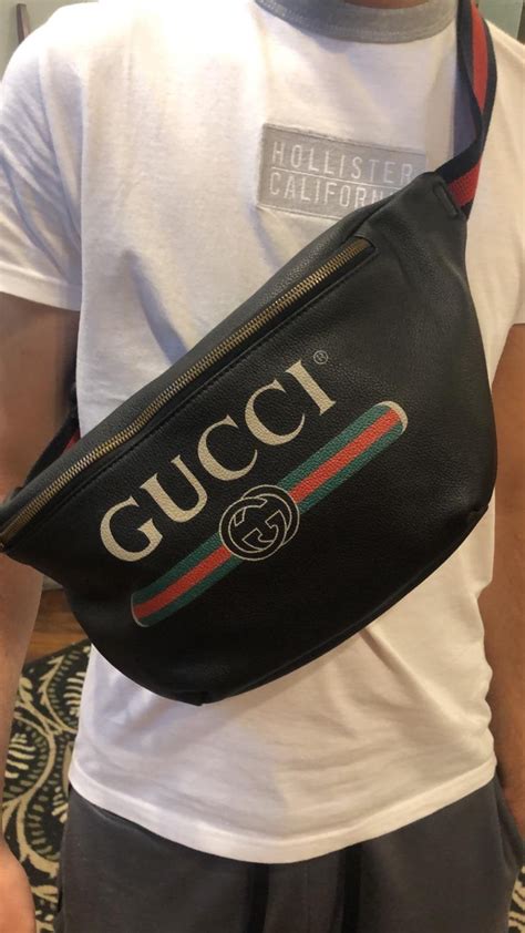 authentic gucci fanny pack.